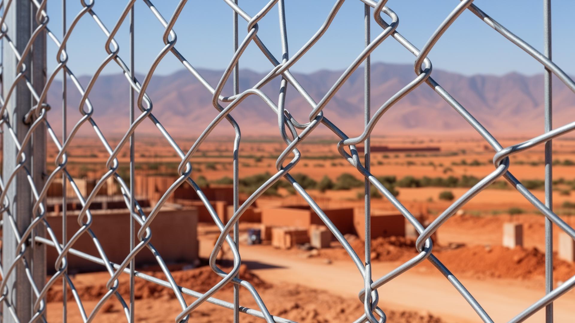 Grillage industriel au Maroc